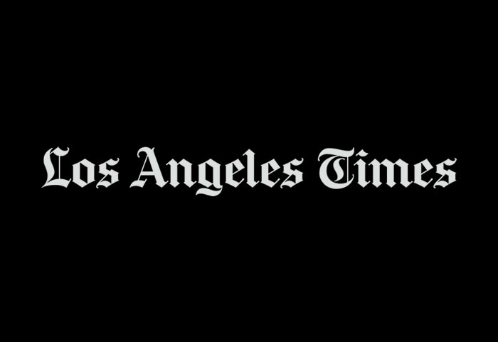 Los Angeles Times text logo